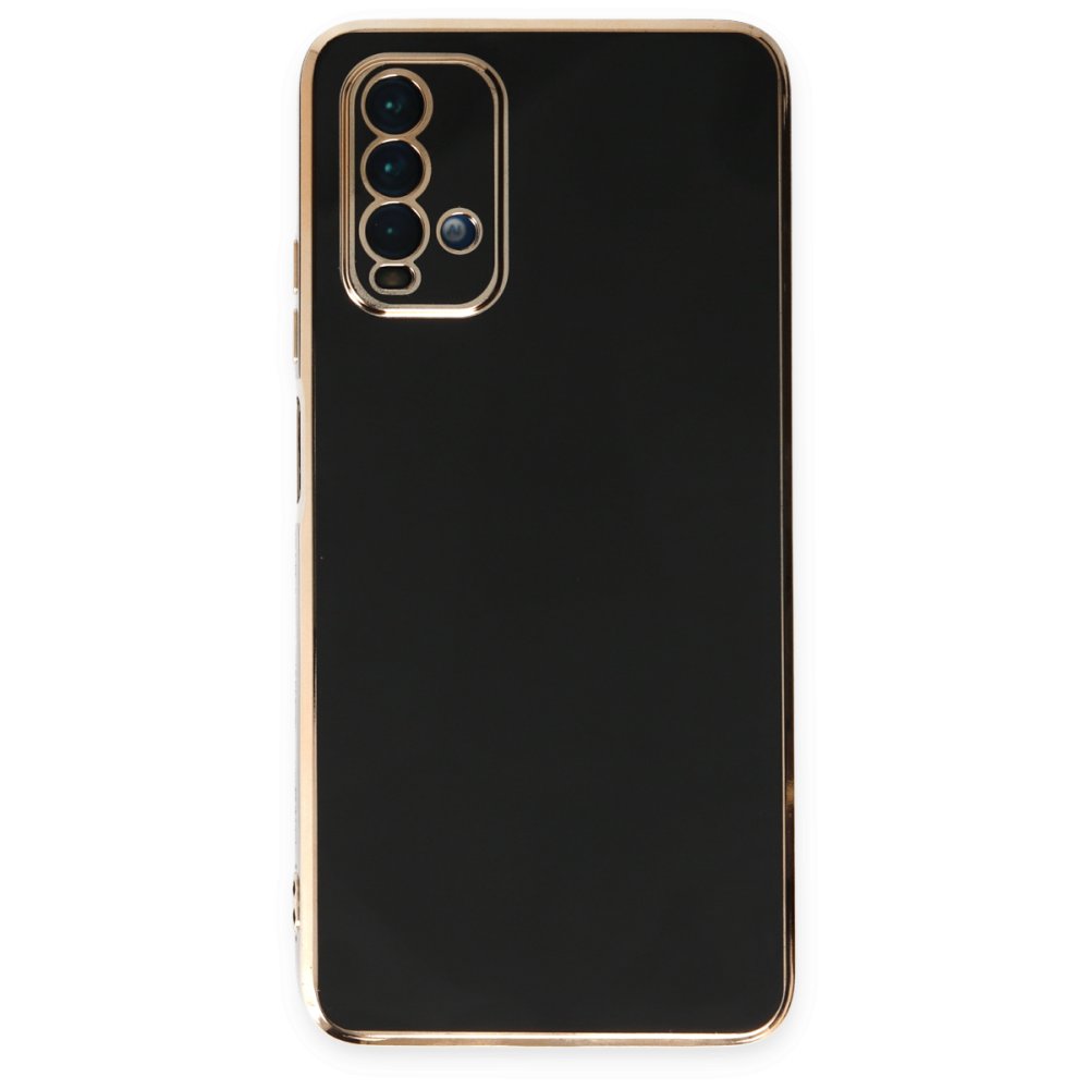 Redmi Note 9 4G Kılıf Volet Silikon - Siyah