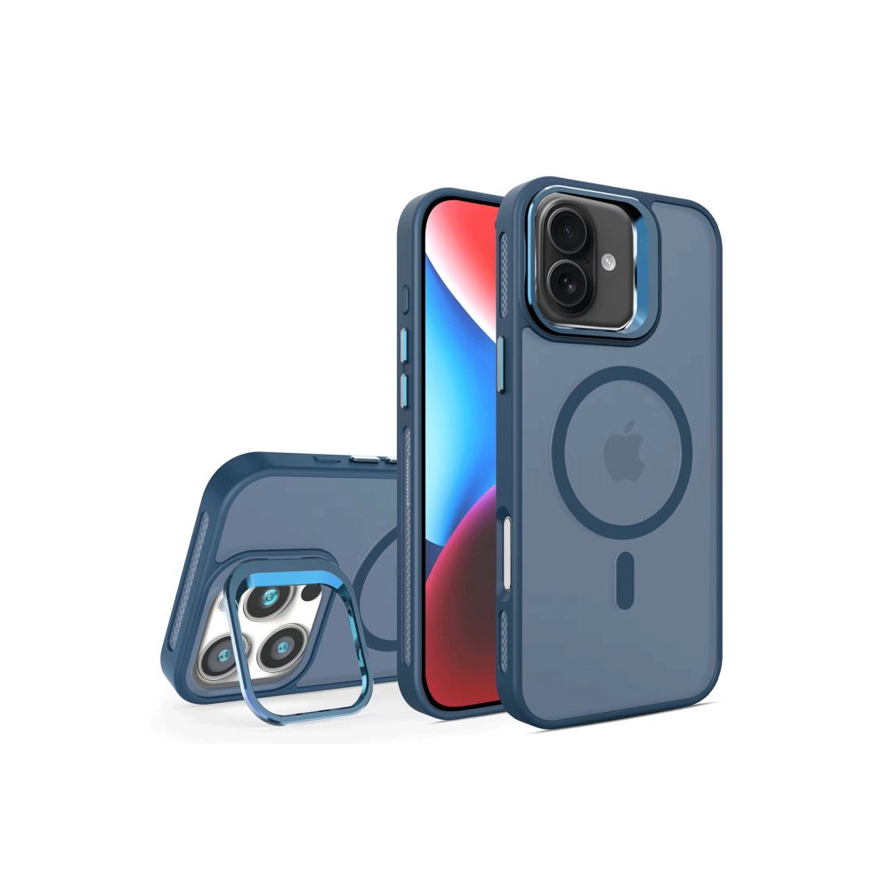 Joko iPhone 16 Flet Lens Magsafe Kapak - Lacivert Joko iPhone 16 Flet Lens Magsafe Kapak - Lacivert