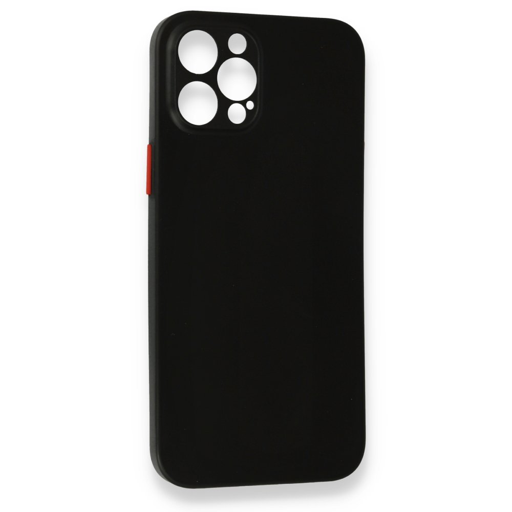iPhone 12 Pro Max Kılıf PP Ultra İnce Kapak - Siyah iPhone 12 Pro Max Kılıf PP Ultra İnce Kapak - Siyah