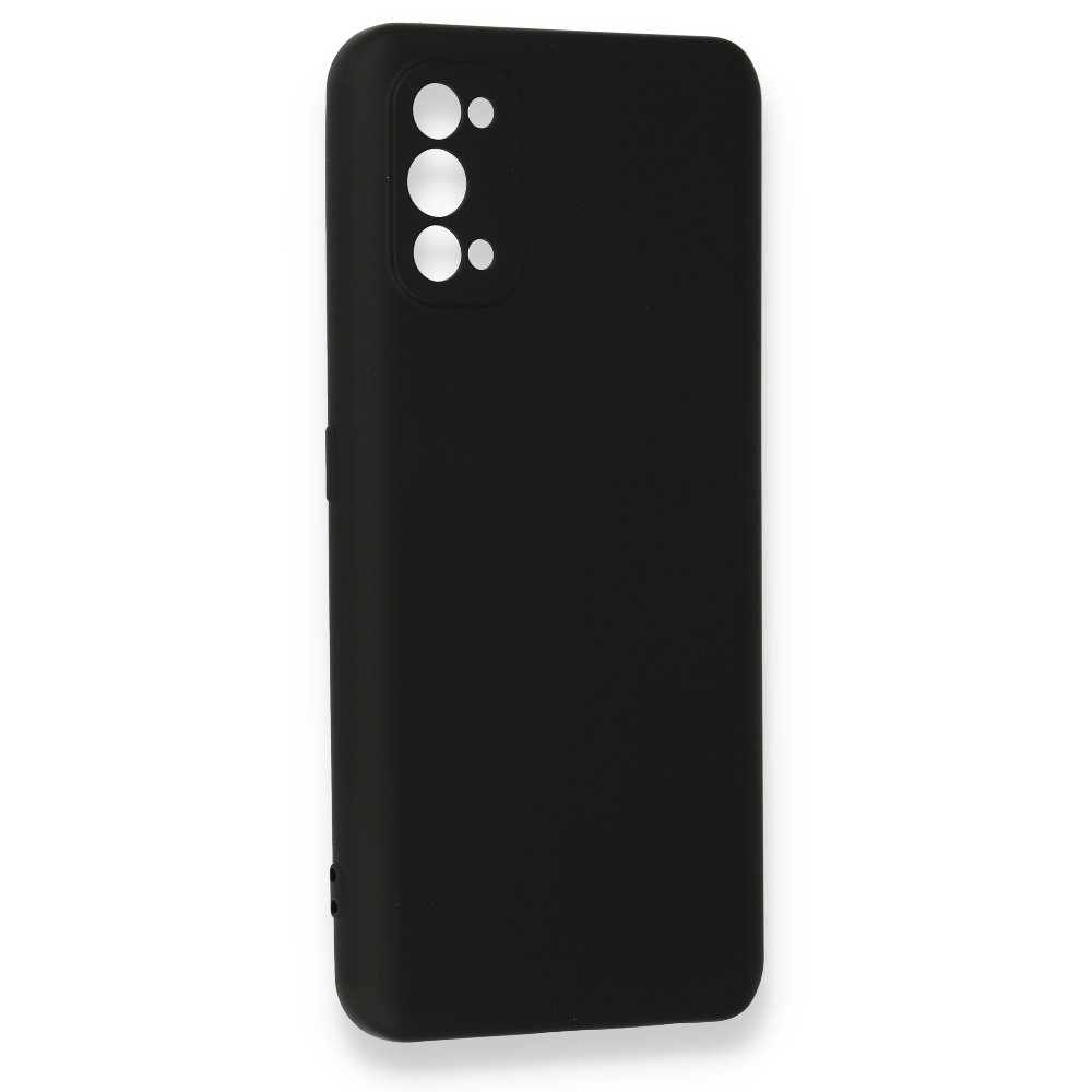 Realme 7 Pro Kılıf Nano içi Kadife Silikon - Siyah  Realme 7 Pro Kılıf Nano içi Kadife Silikon - Siyah