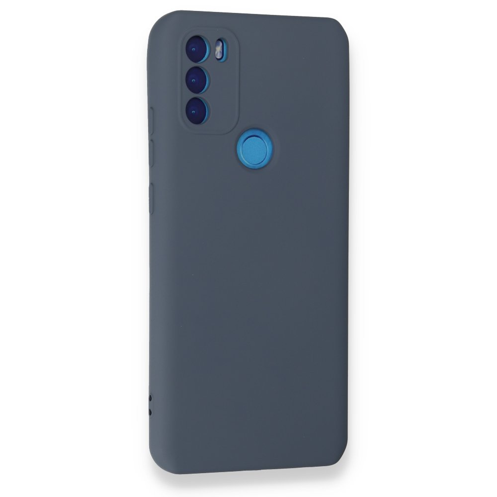  General Mobile GM 21 Plus Kılıf Nano içi Kadife Silikon - Gri