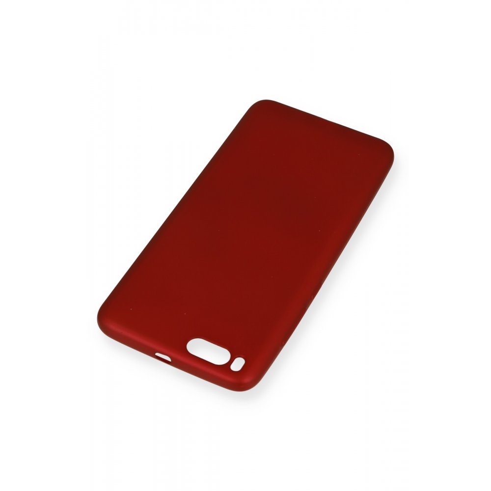 Xiaomi Mi Note 3 Kılıf First Silikon - Bordo  Xiaomi Mi Note 3 Kılıf First Silikon - Bordo