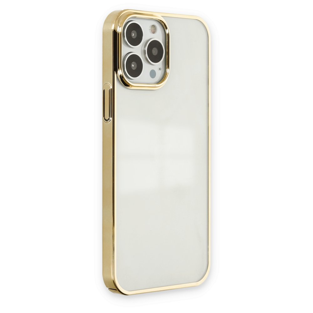  iPhone 14 Pro Kılıf Element Silikon - Gold