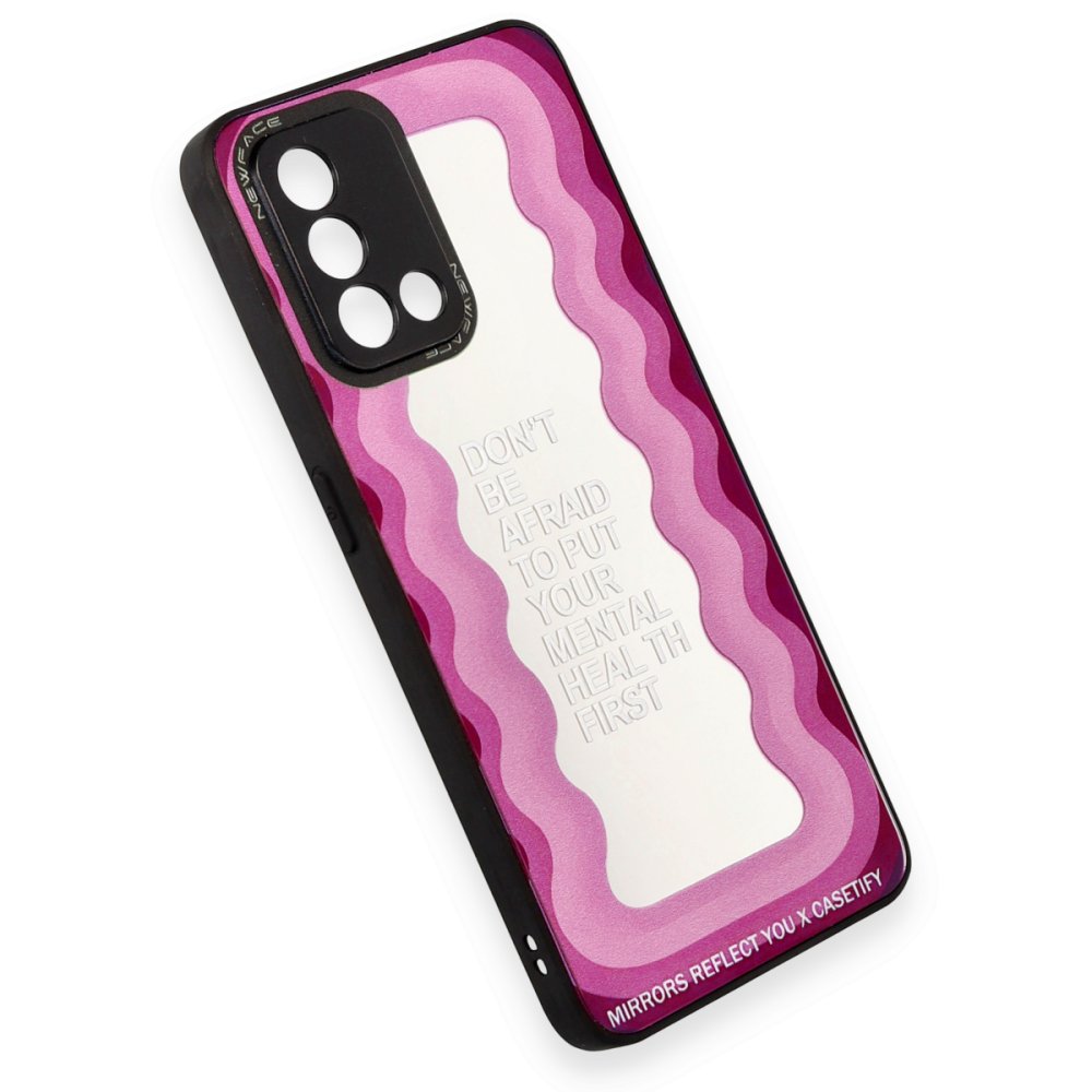  Oppo A74 4G Kılıf Mirror Desenli Kapak - Mirror - 11