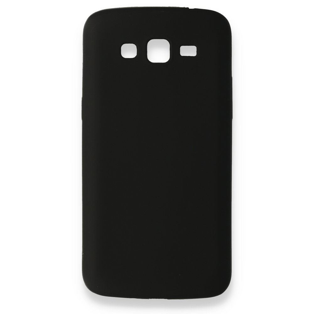  Samsung Galaxy Grand 2 Kılıf First Silikon - Siyah