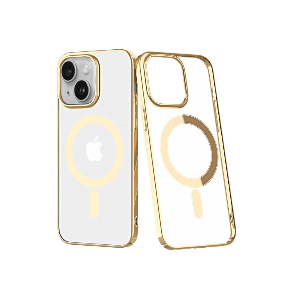  iPhone 14 Plus Kılıf Element Magneticsafe Sert Kapak - Gold