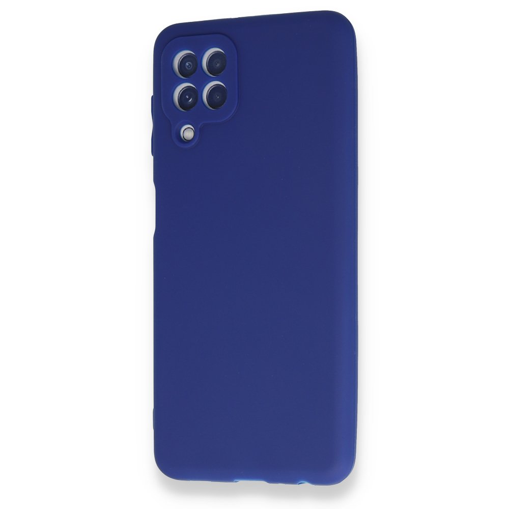 Samsung Galaxy M32 Kılıf First Silikon - Mavi Samsung Galaxy M32 Kılıf First Silikon - Mavi