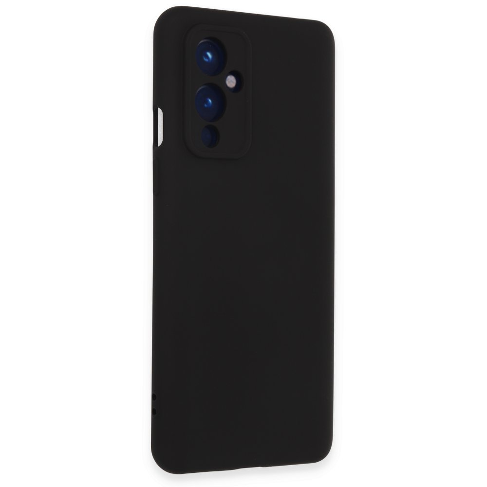 One Plus 9 Kılıf Nano içi Kadife Silikon - Siyah One Plus 9 Kılıf Nano içi Kadife Silikon - Siyah