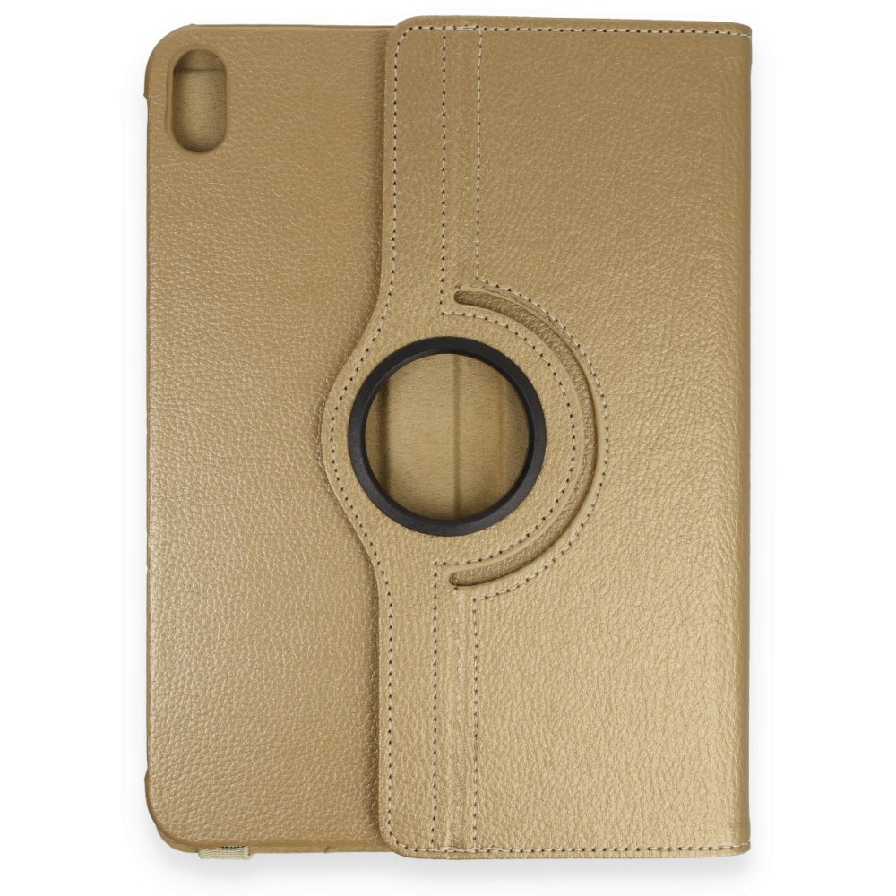 iPad 2022 10.9 (10.nesil) Kılıf 360 Tablet Deri Kılıf - Gold iPad 2022 10.9 (10.nesil) Kılıf 360 Tablet Deri Kılıf - Gold