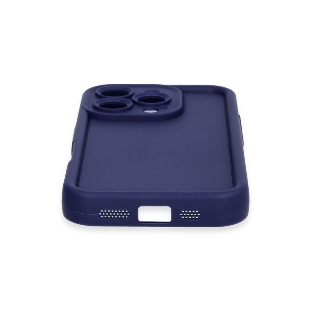  iPhone 16 Pro Max Kılıf Viera Silikon - Lacivert