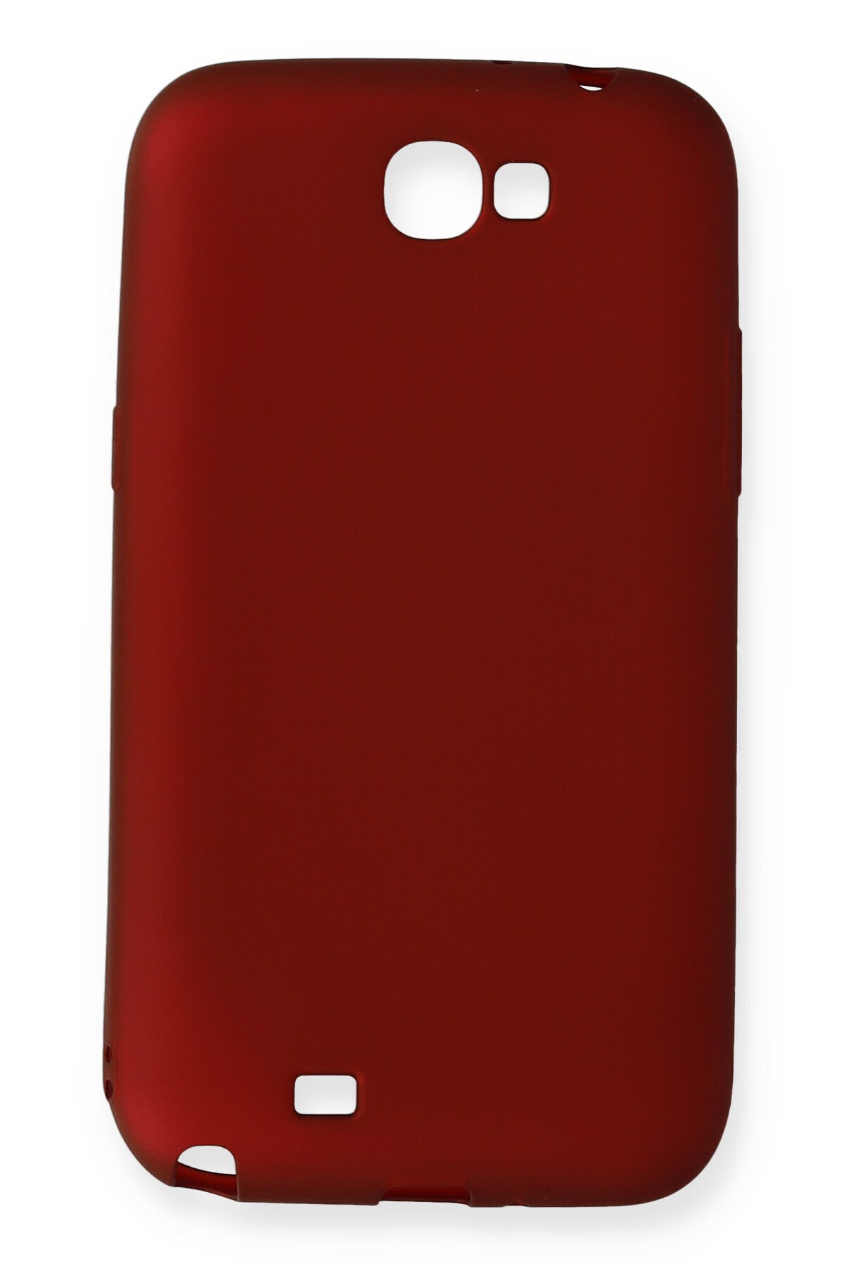  Samsung Galaxy Note 2 / N7100 Kılıf First Silikon - Bordo