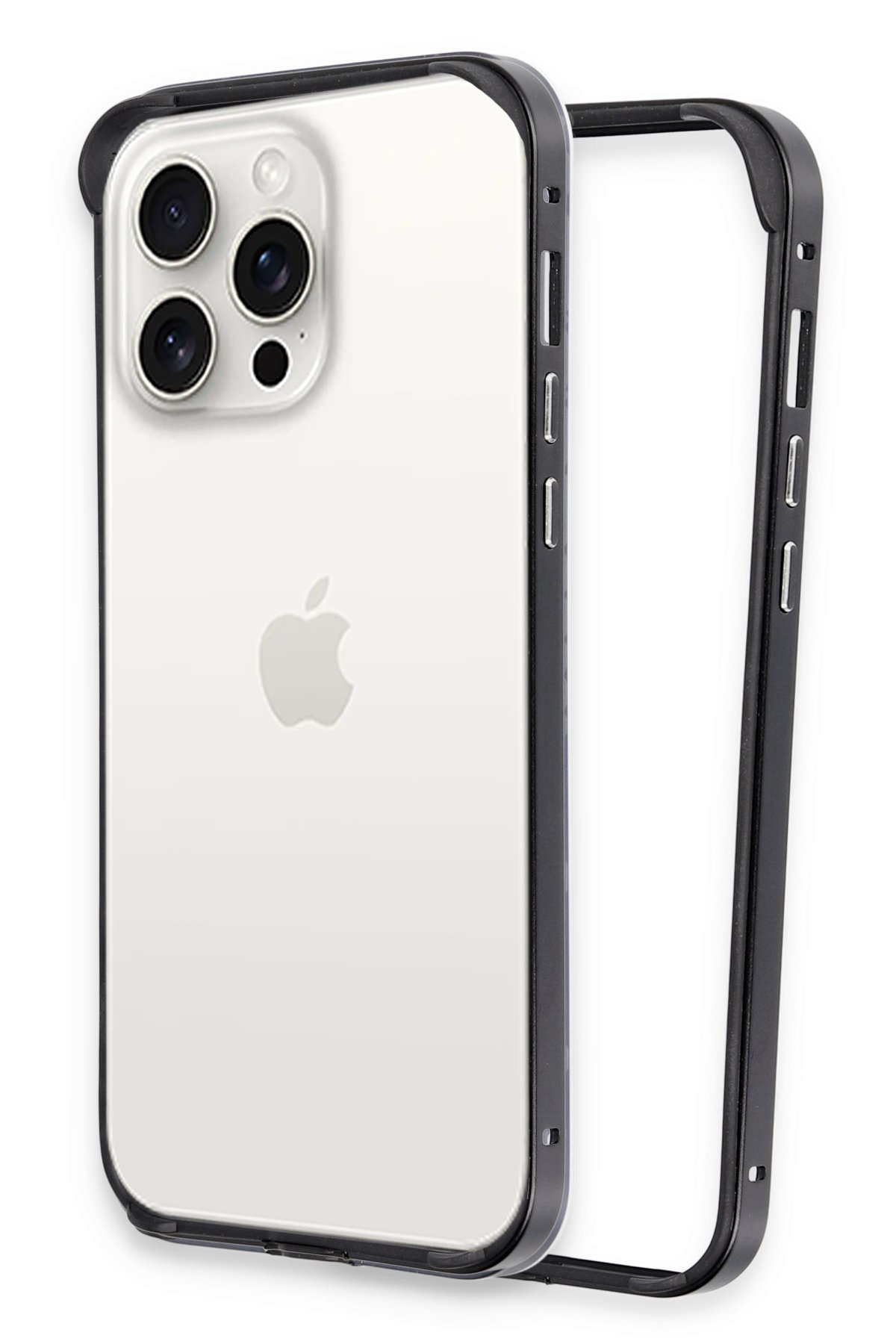 Joko iPhone 15 Pro Max Land Bumper Koruma Kapak - Siyah Joko iPhone 15 Pro Max Land Bumper Koruma Kapak - Siyah