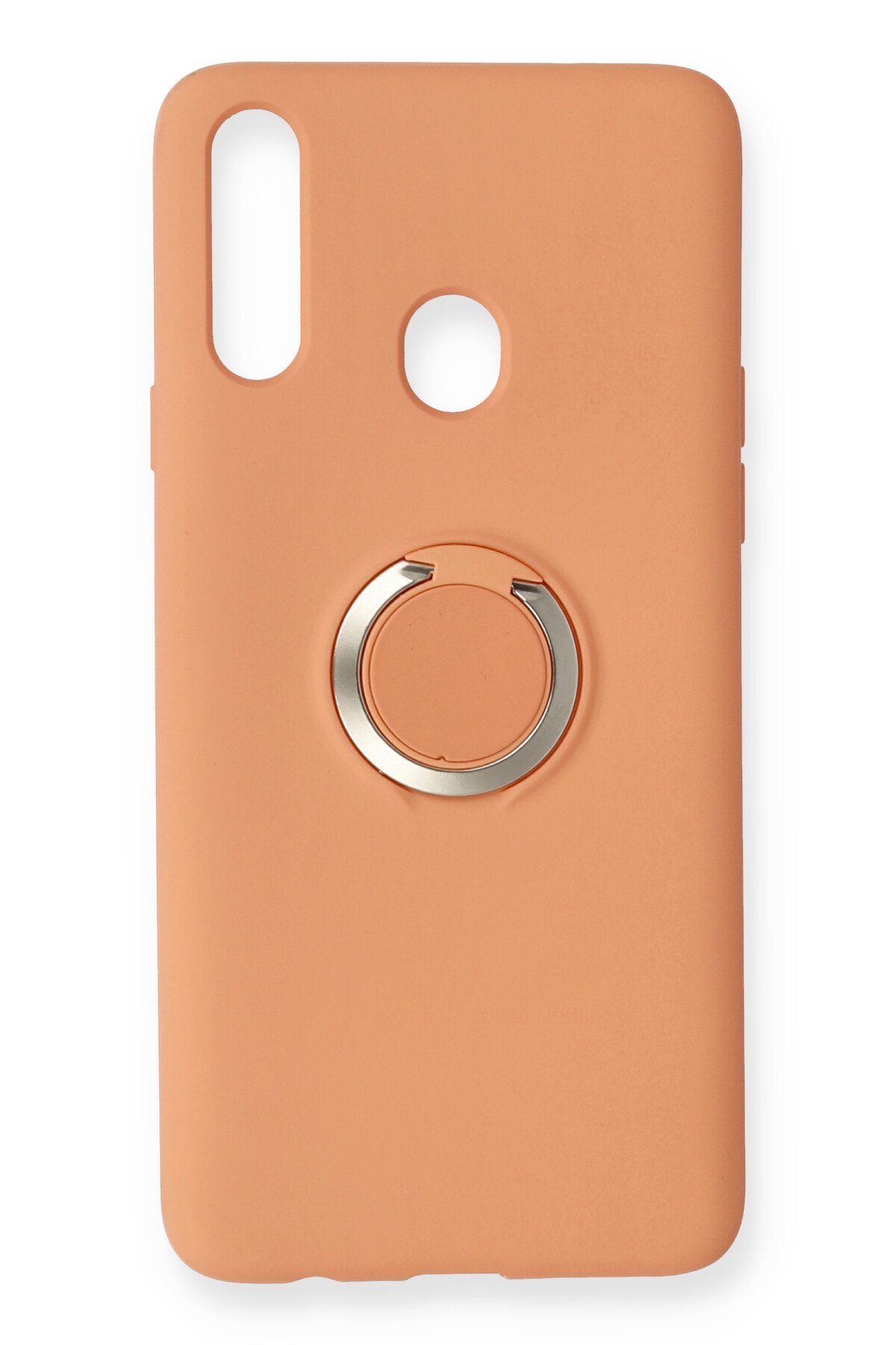  Samsung Galaxy A20S Kılıf Viktor Yüzüklü Silikon - Pudra