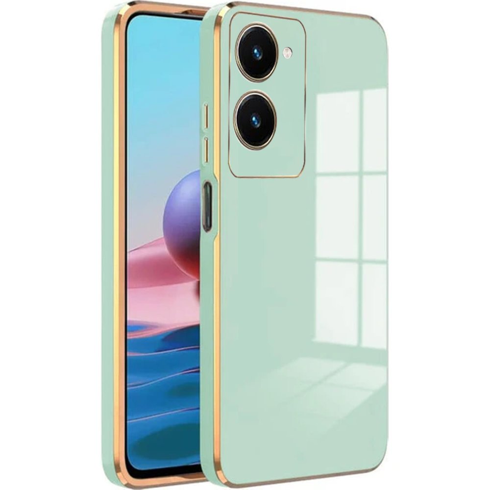 Vivo Y18 Kılıf Volet Silikon - Açık Yeşil Vivo Y18 Kılıf Volet Silikon - Açık Yeşil