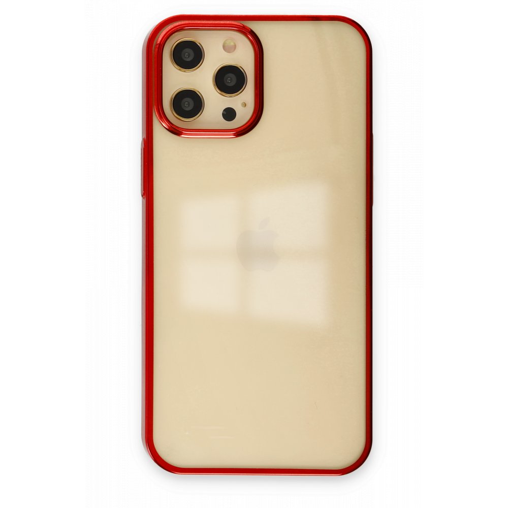 iPhone 12 Pro Max Kılıf Element Silikon - Kırmızı iPhone 12 Pro Max Kılıf Element Silikon - Kırmızı