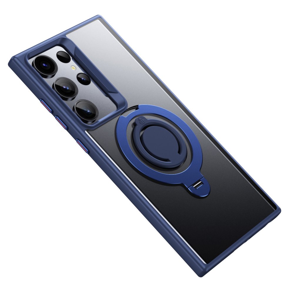 Joko Samsung Galaxy S23 Ultra Avatar 360 Dönen Magsafe Kapak - Lacivert