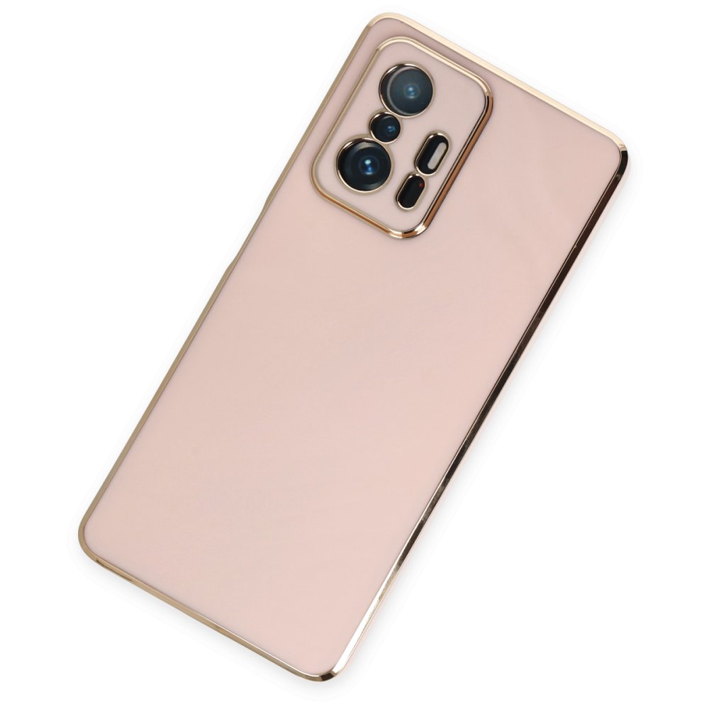Xiaomi Mi 11T Kılıf Volet Silikon - Pembe Xiaomi Mi 11T Kılıf Volet Silikon - Pembe
