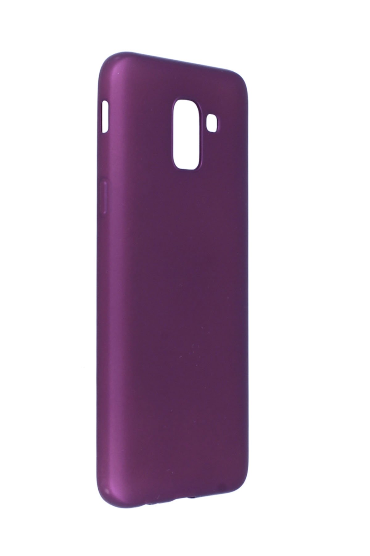  Samsung Galaxy J6 Kılıf First Silikon - Mürdüm