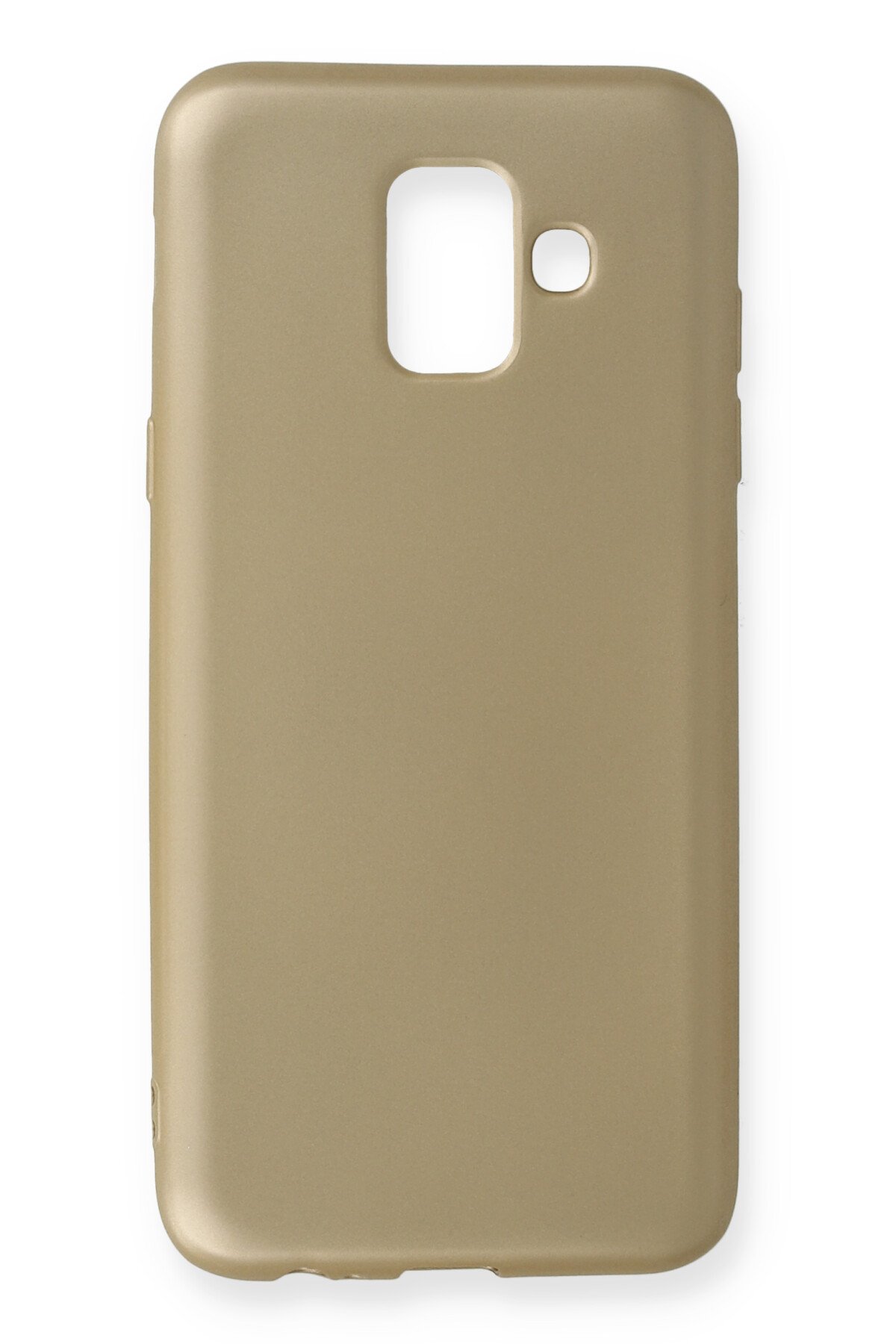 Samsung Galaxy A6 2018 Kılıf First Silikon - Gold
