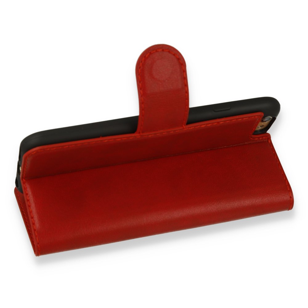 iPhone 6 Kılıf Trend S Plus Kapaklı Kılıf - Kırmızı  iPhone 6 Kılıf Trend S Plus Kapaklı Kılıf - Kırmızı