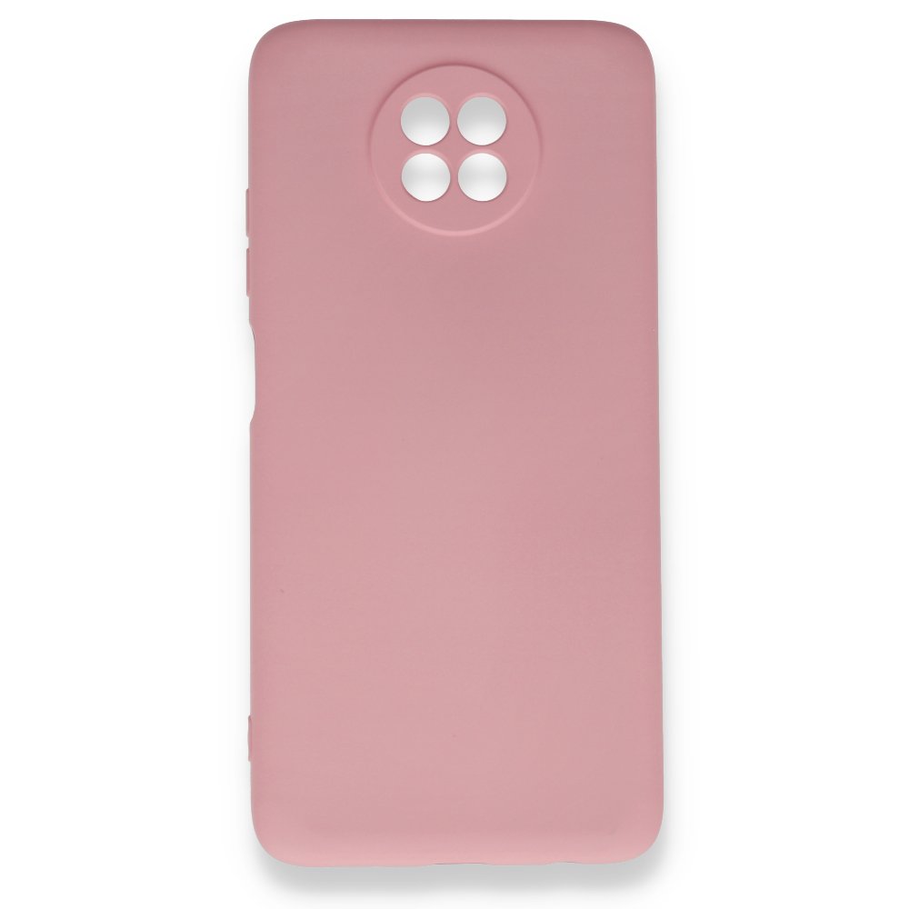 Redmi Note 9 5G Kılıf Nano içi Kadife Silikon - Pembe Redmi Note 9 5G Kılıf Nano içi Kadife Silikon - Pembe