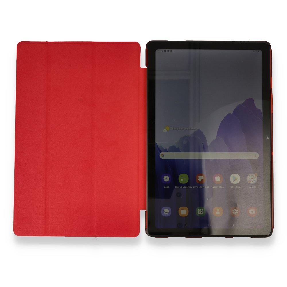  iPad Air 5 (2022) Kılıf Tablet Smart Kılıf - Kırmızı