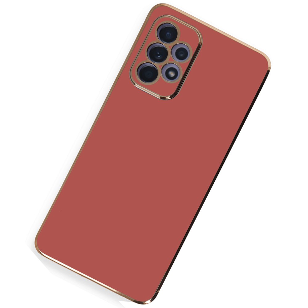  Samsung Galaxy A52 Kılıf Volet Silikon - Kırmızı