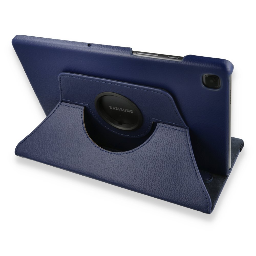  Samsung Galaxy T500 Tab A7 10.4 Kılıf 360 Tablet Deri Kılıf - Lacivert