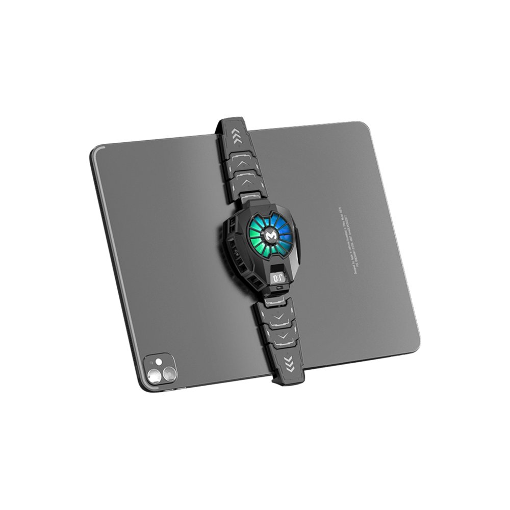  DL05 RGB Radyatör  Tablet ve Telefon Soğutucu Fan - Siyah