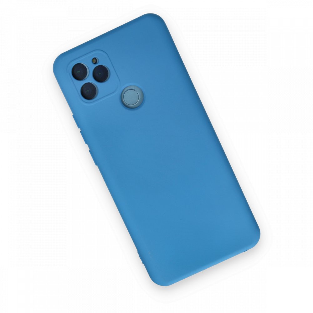  General Mobile GM 22 Kılıf Nano içi Kadife Silikon - Mavi