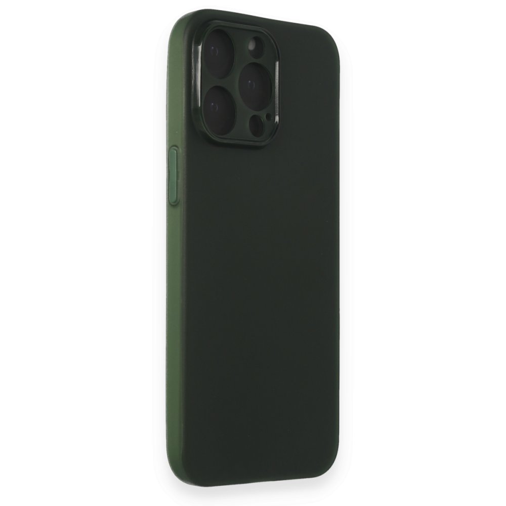  iPhone 15 Pro Max Kılıf Puma Silikon - Yeşil