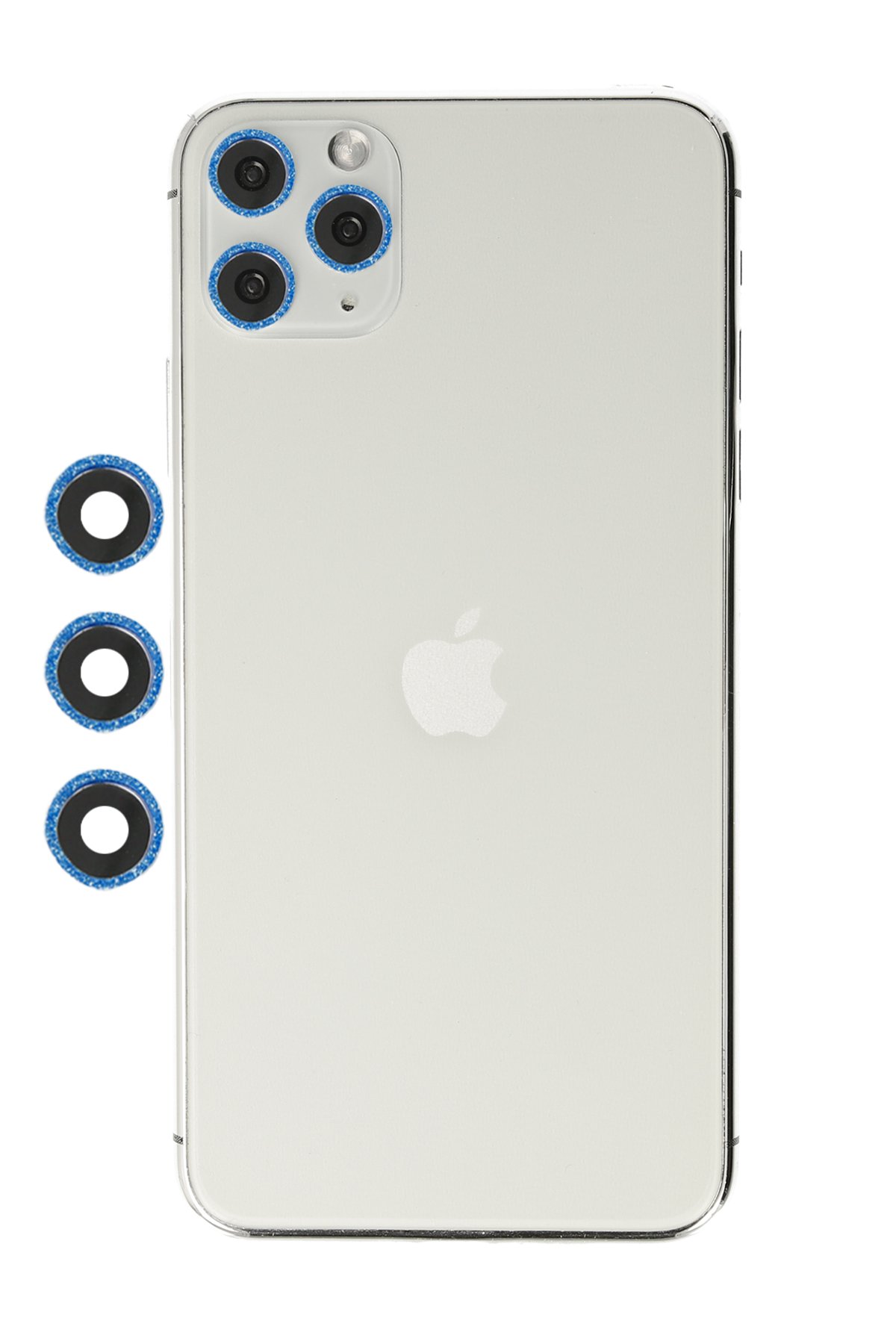  iPhone 11 Pro Max Shine Kamera Lens - Mavi