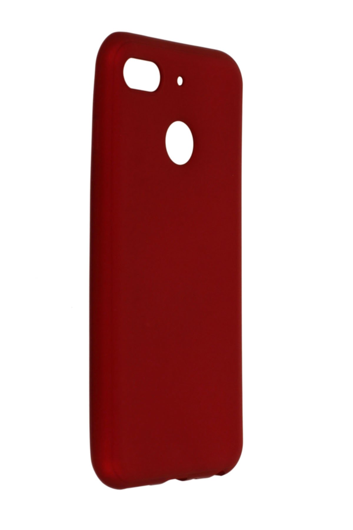  General Mobile GM 8 Go Kılıf First Silikon - Bordo