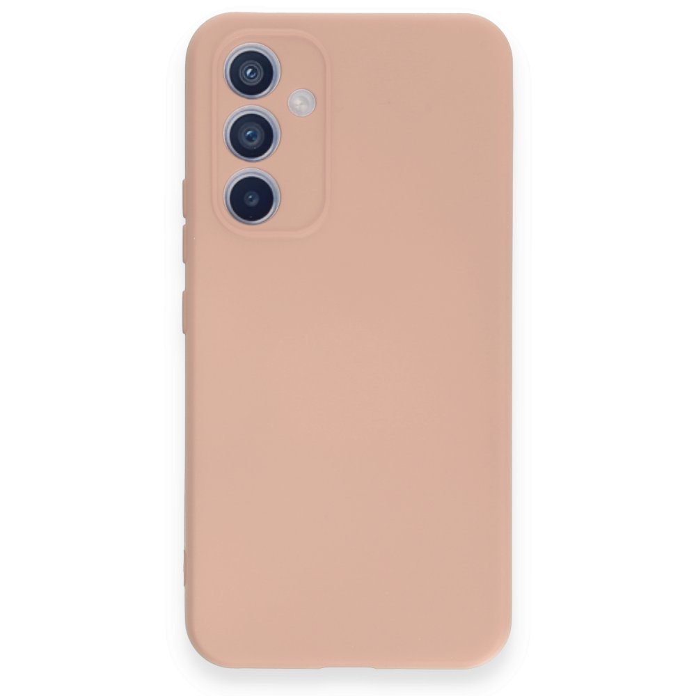  Samsung Galaxy A34 5G Kılıf Nano içi Kadife Silikon - Pudra