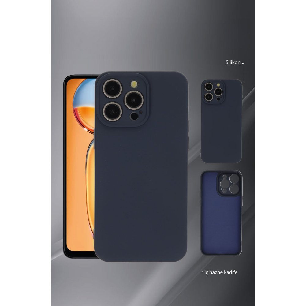Vivo Y36 Kılıf Nano içi Kadife Silikon - Turuncu Vivo Y36 Kılıf Nano içi Kadife Silikon - Turuncu