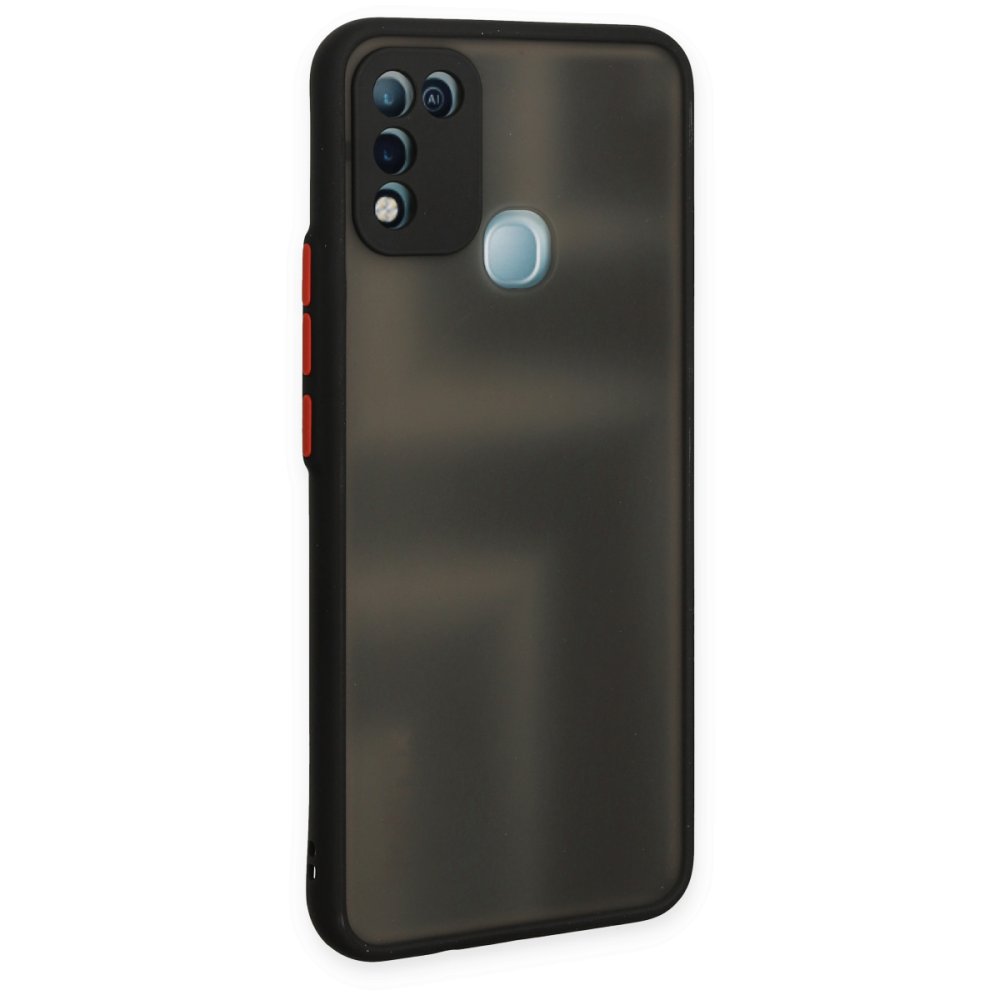  İnfinix Hot 11 Play Kılıf Montreal Silikon Kapak - Siyah
