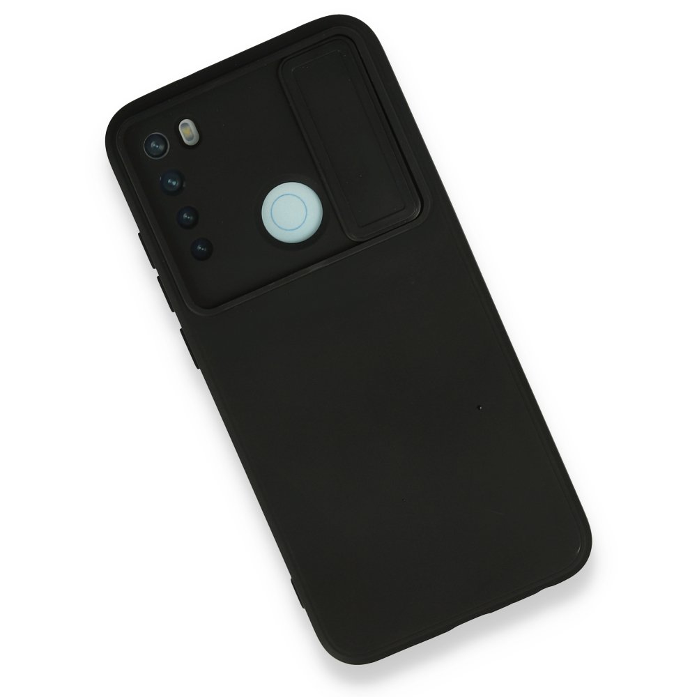 Redmi Note 8 Kılıf Color Lens Silikon - Siyah Redmi Note 8 Kılıf Color Lens Silikon - Siyah