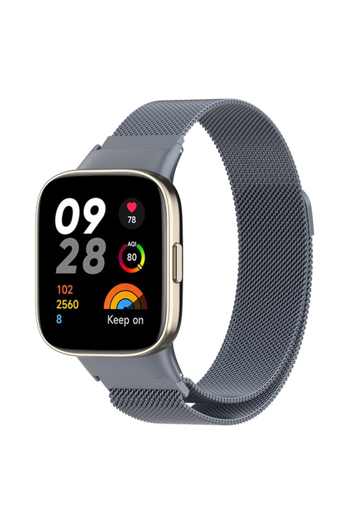 Redmi Watch 3 Metal Mıknatıslı Kordon - Gri