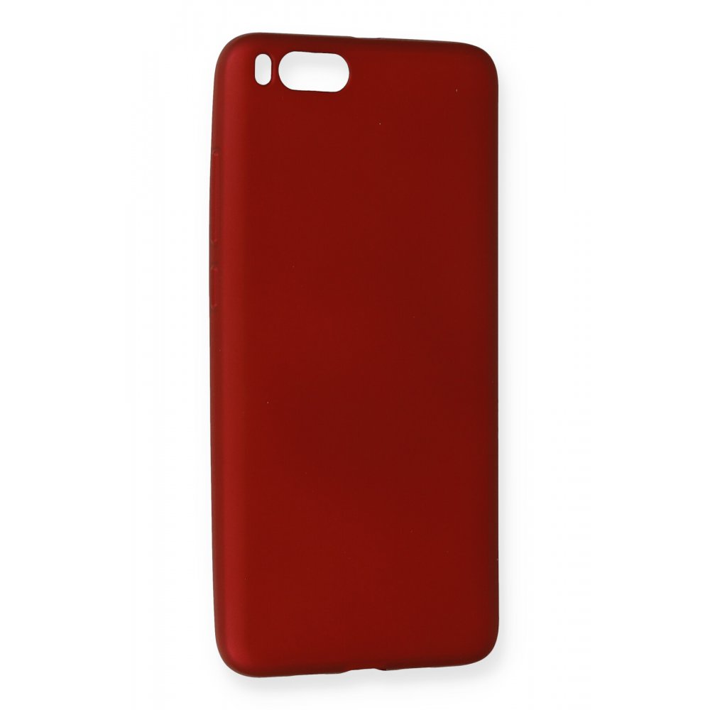 Xiaomi Mi Note 3 Kılıf First Silikon - Bordo  Xiaomi Mi Note 3 Kılıf First Silikon - Bordo