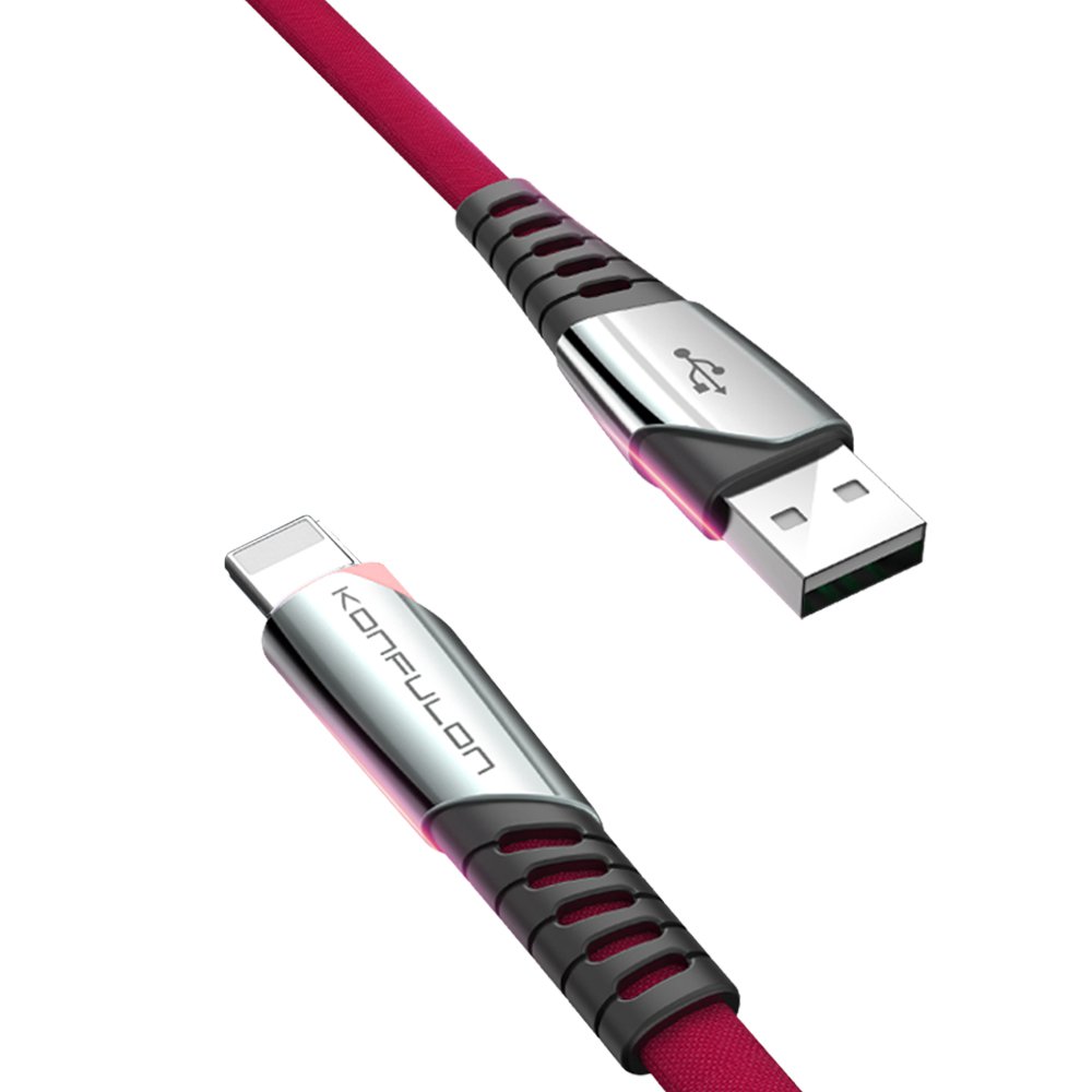 Konfulon DC17 Lightning Kablo iphone Uyumlu 1M 2.4A - Kırmızı Konfulon DC17 Lightning Kablo iphone Uyumlu 1M 2.4A - Kırmızı