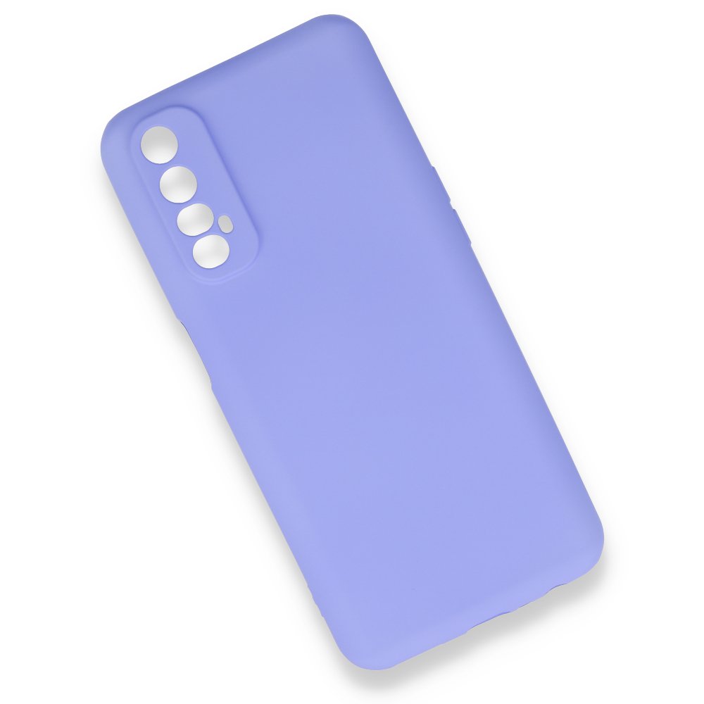 Realme 7 Kılıf First Silikon - Lila Realme 7 Kılıf First Silikon - Lila