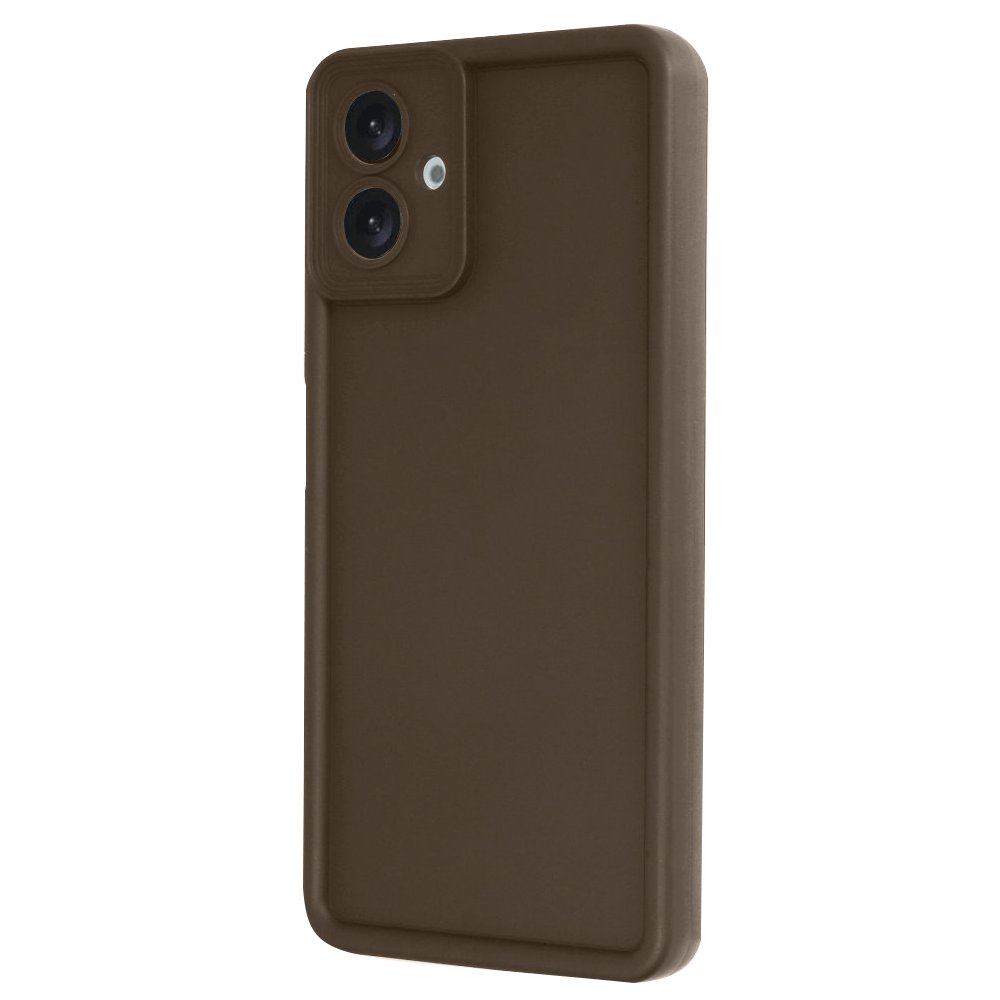  Samsung Galaxy A06 Kılıf Viera Silikon - Kahverengi