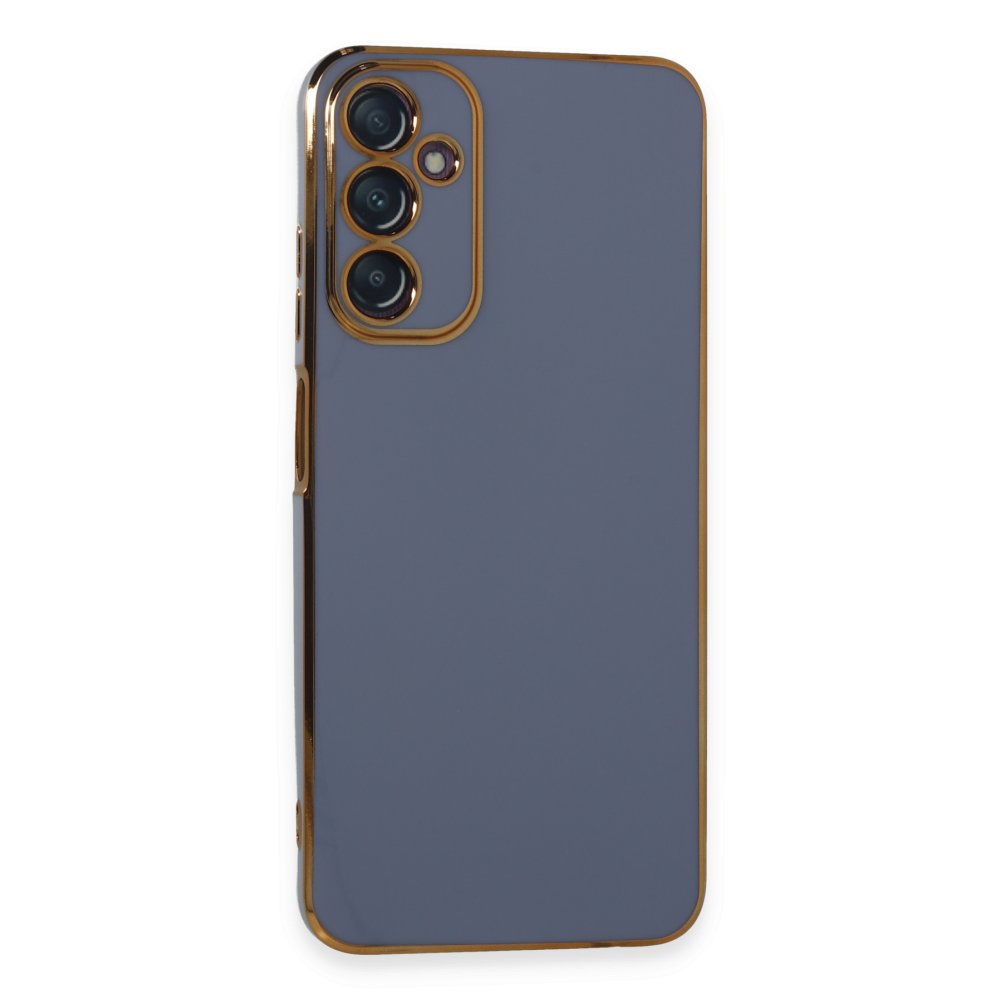  Samsung Galaxy A05S Kılıf Volet Silikon - Mavi
