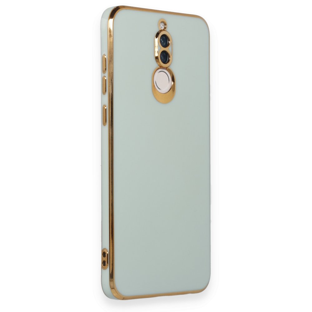 Huawei Mate 10 Lite Kılıf Volet Silikon - Açık Yeşil  Huawei Mate 10 Lite Kılıf Volet Silikon - Açık Yeşil