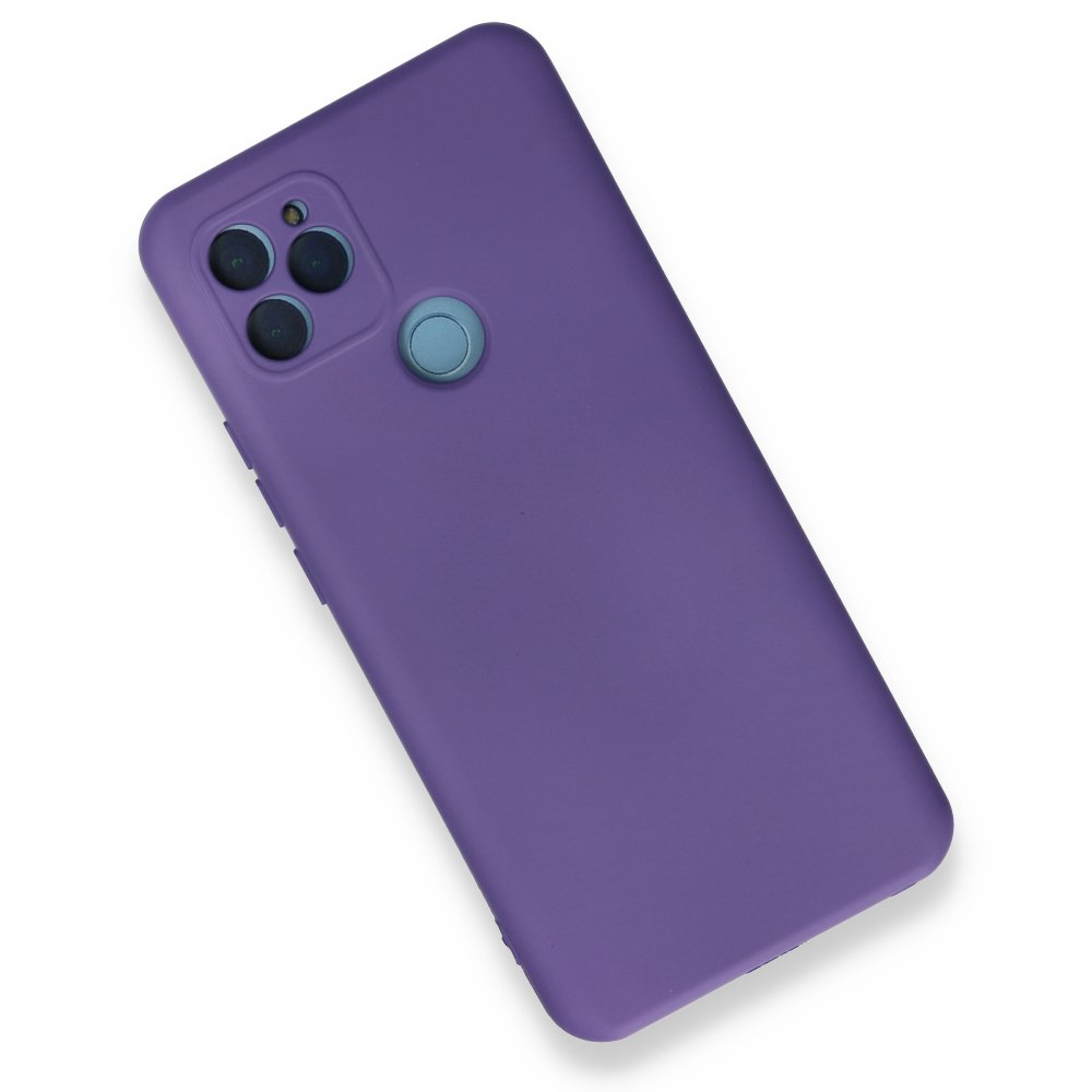  General Mobile GM 21 Kılıf Nano içi Kadife Silikon - Mor