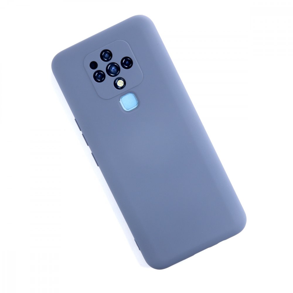 Tecno Camon 16 Kılıf Nano içi Kadife Silikon - Gri Tecno Camon 16 Kılıf Nano içi Kadife Silikon - Gri