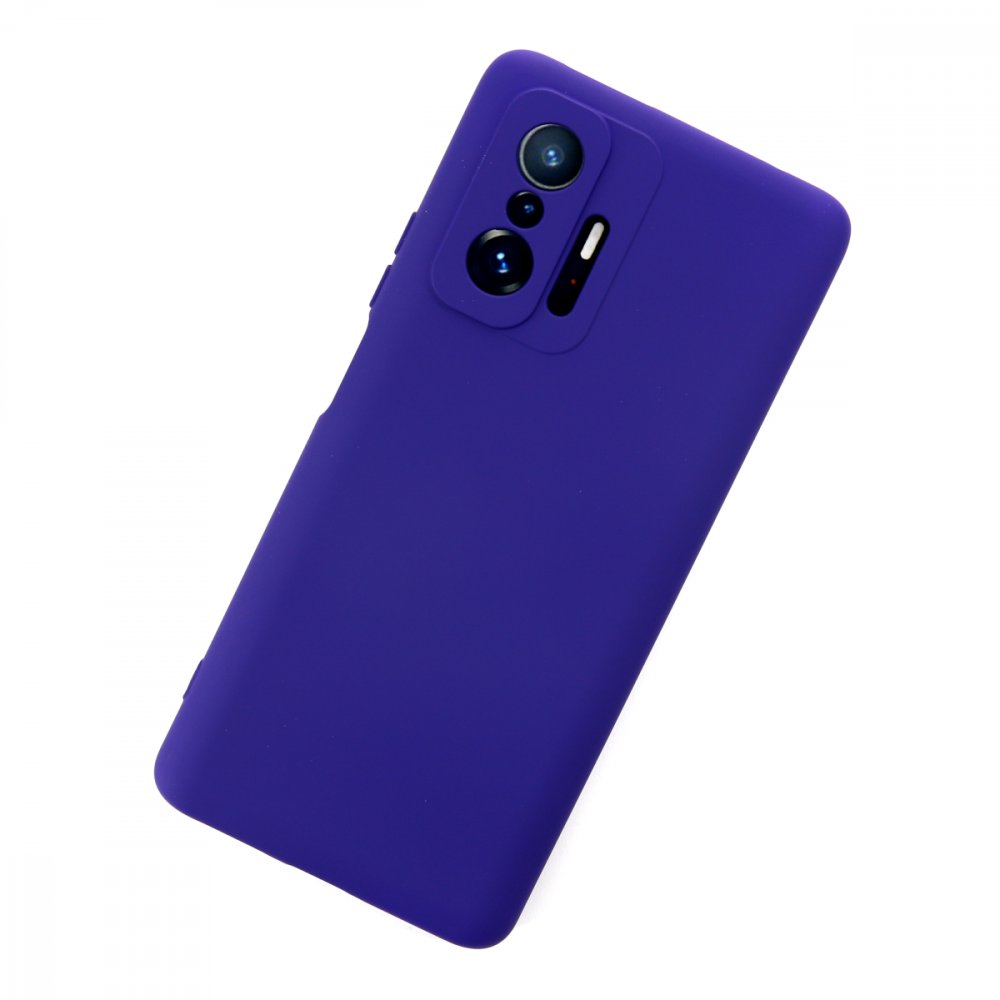  Xiaomi Mi 11T Kılıf Nano içi Kadife Silikon - Mor