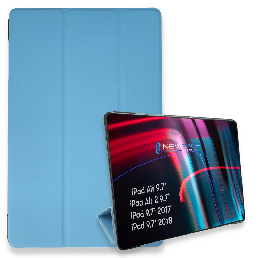  iPad 9.7 (2017) Kılıf Tablet Smart Kılıf - Mavi