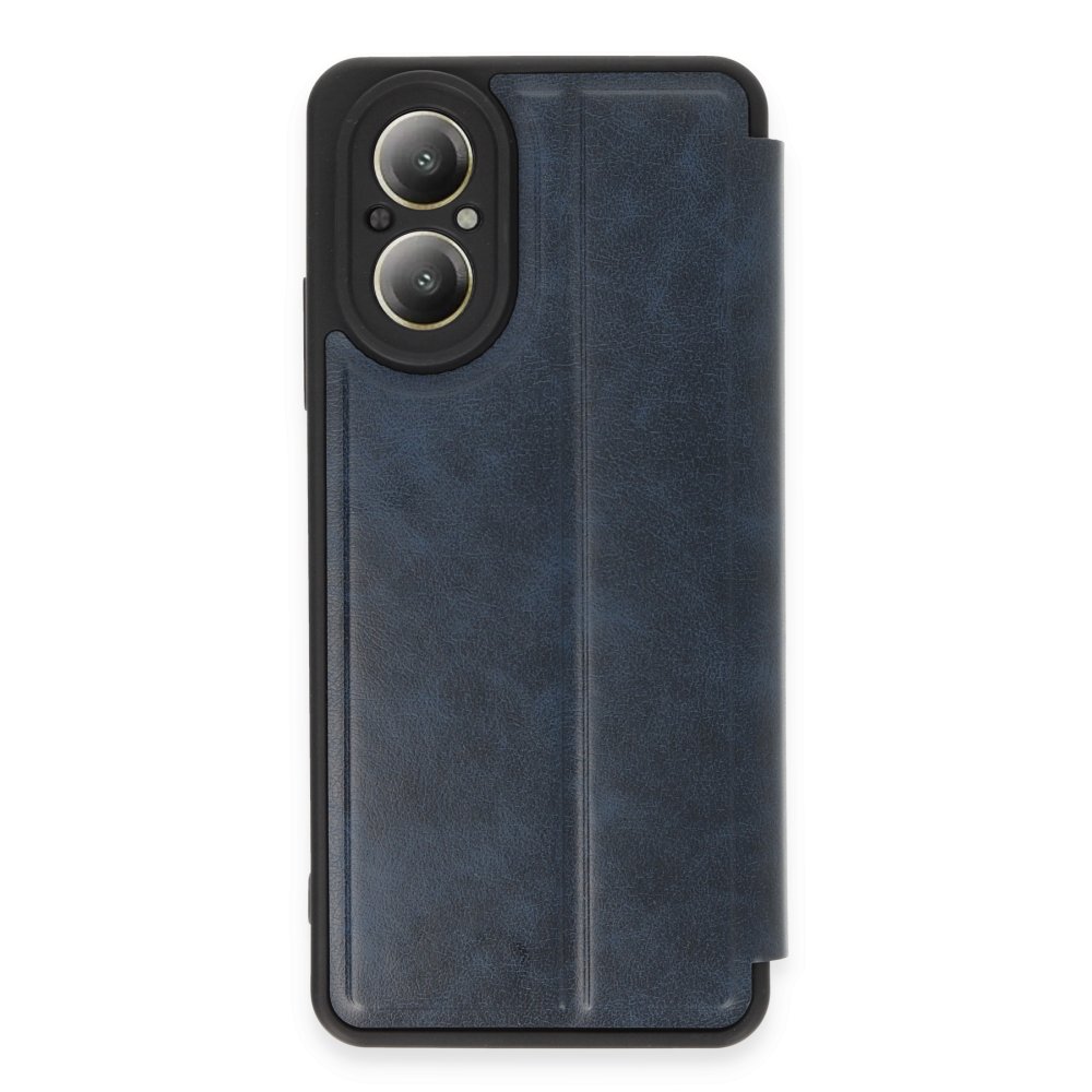 Realme 12 Lite Kılıf Flip Cover - Lacivert  Realme 12 Lite Kılıf Flip Cover - Lacivert