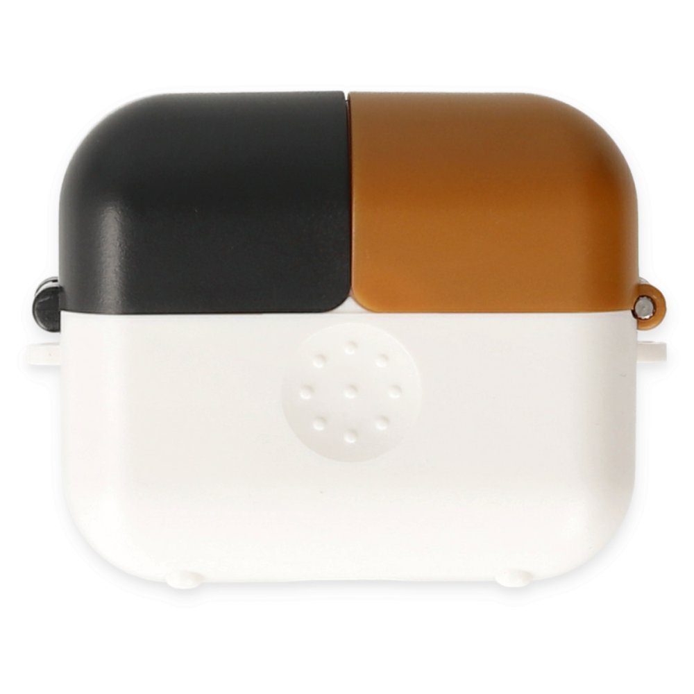 Airpods 3 (3.nesil) Basmalı Kılıf - Beyaz-Siyah-Kahverengi Airpods 3 (3.nesil) Basmalı Kılıf - Beyaz-Siyah-Kahverengi